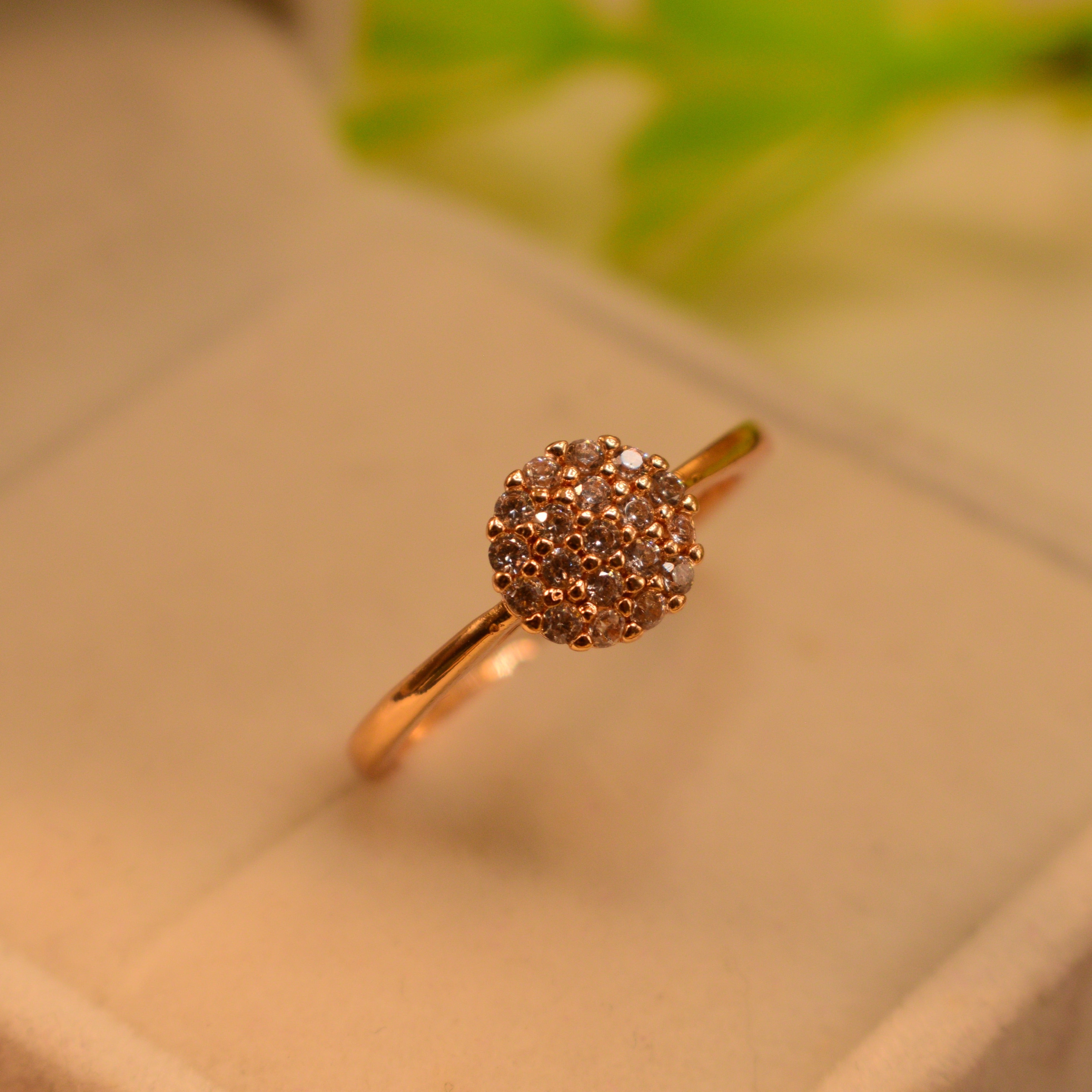 Beautiful Gold Plated Ring for Girls/Women