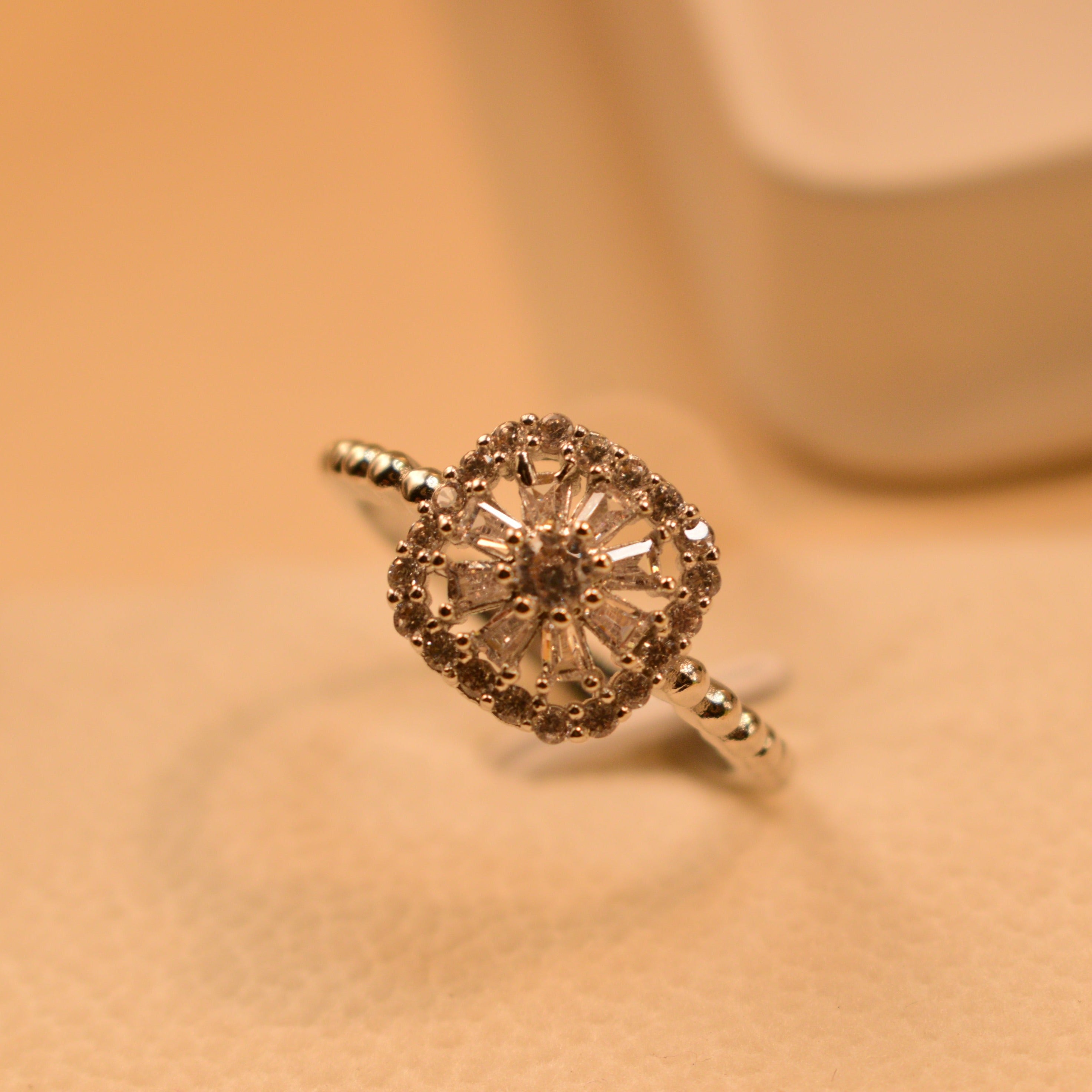 Fancy Gemstones Ring for Girls/Women