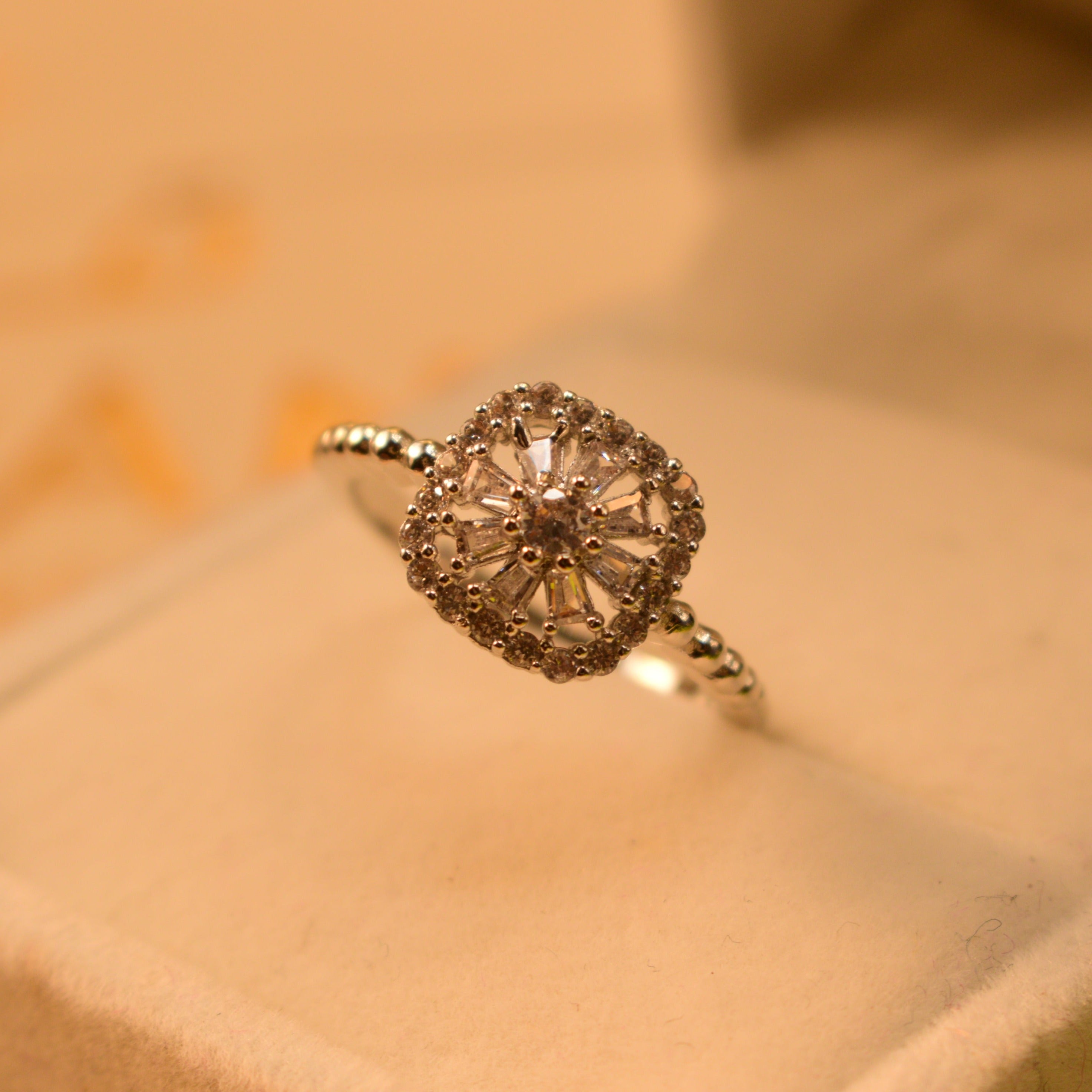 Fancy Gemstones Ring for Girls/Women