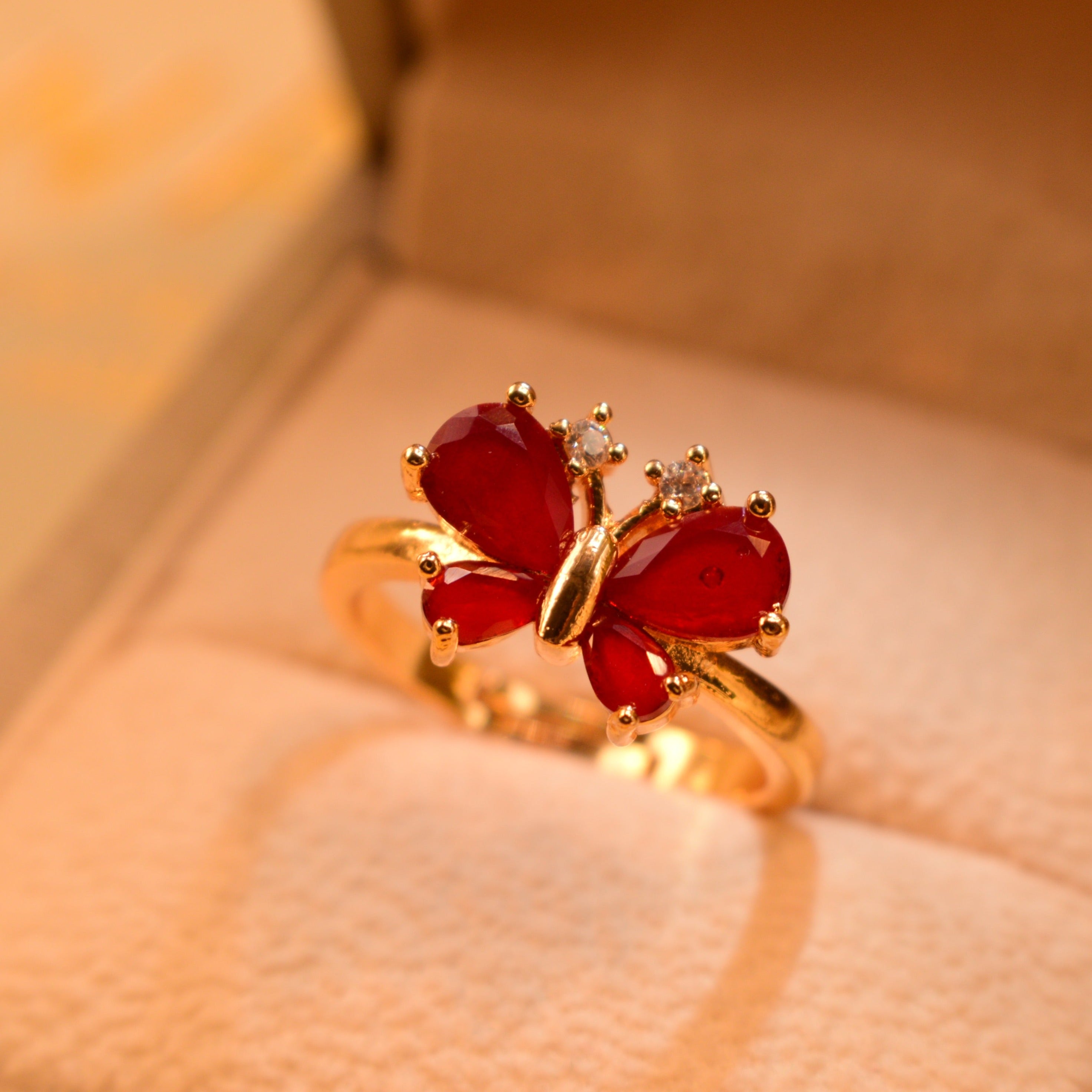 Stylish Butterfly Design Ring for Girls/Women