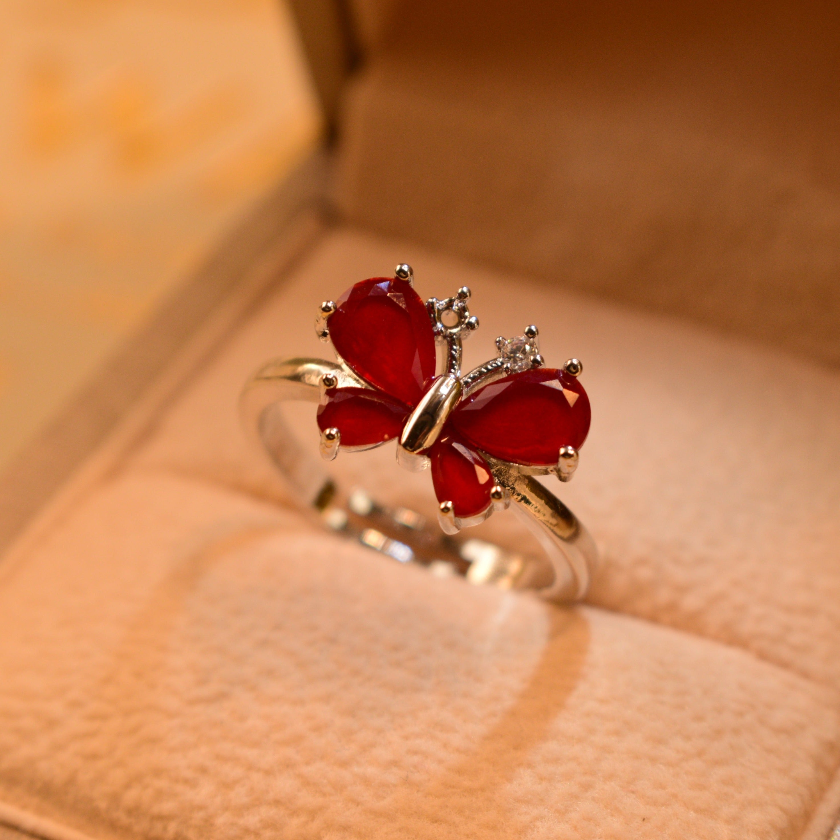 Stylish Butterfly Design Ring for Girls/Women