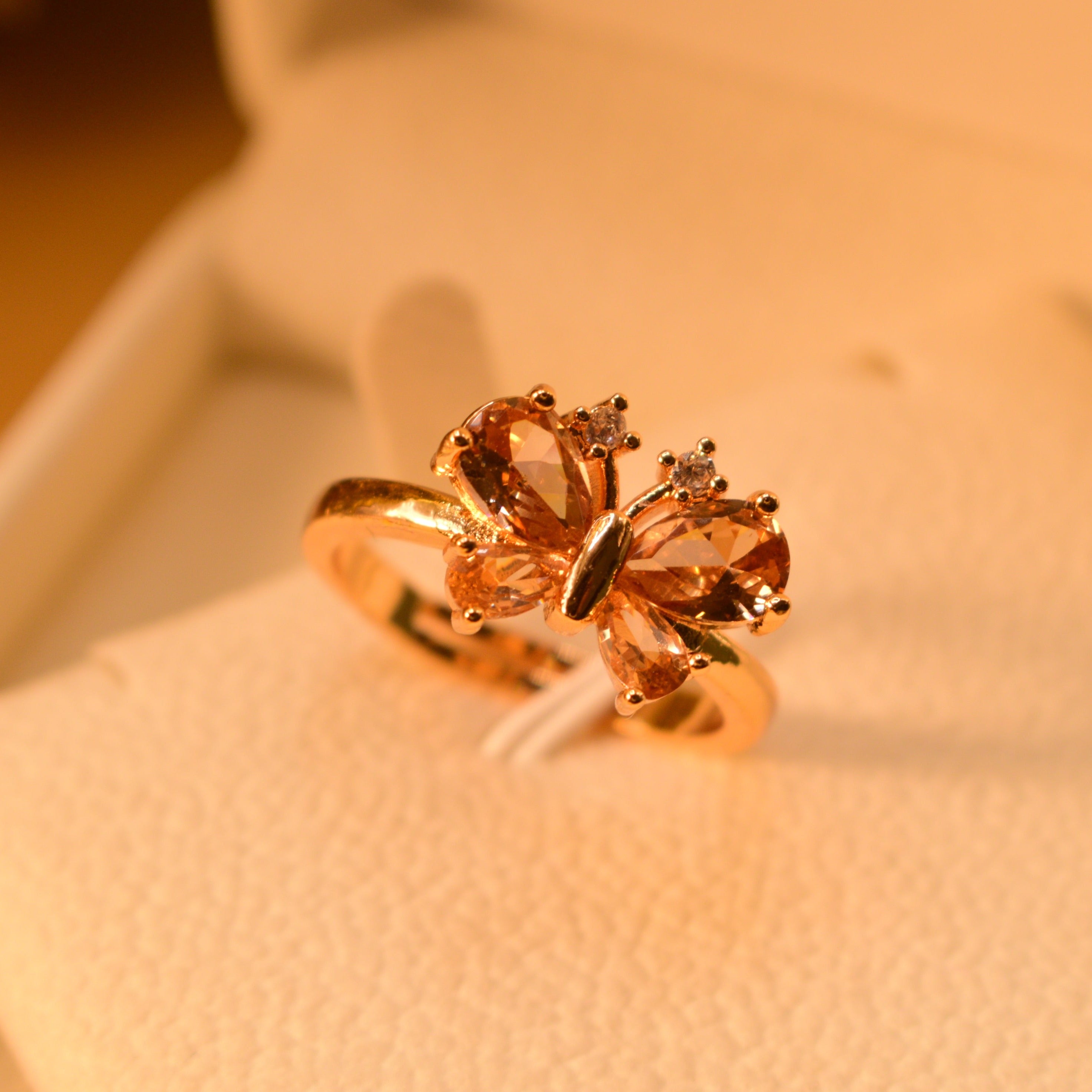 Stylish Butterfly Design Ring for Girls/Women