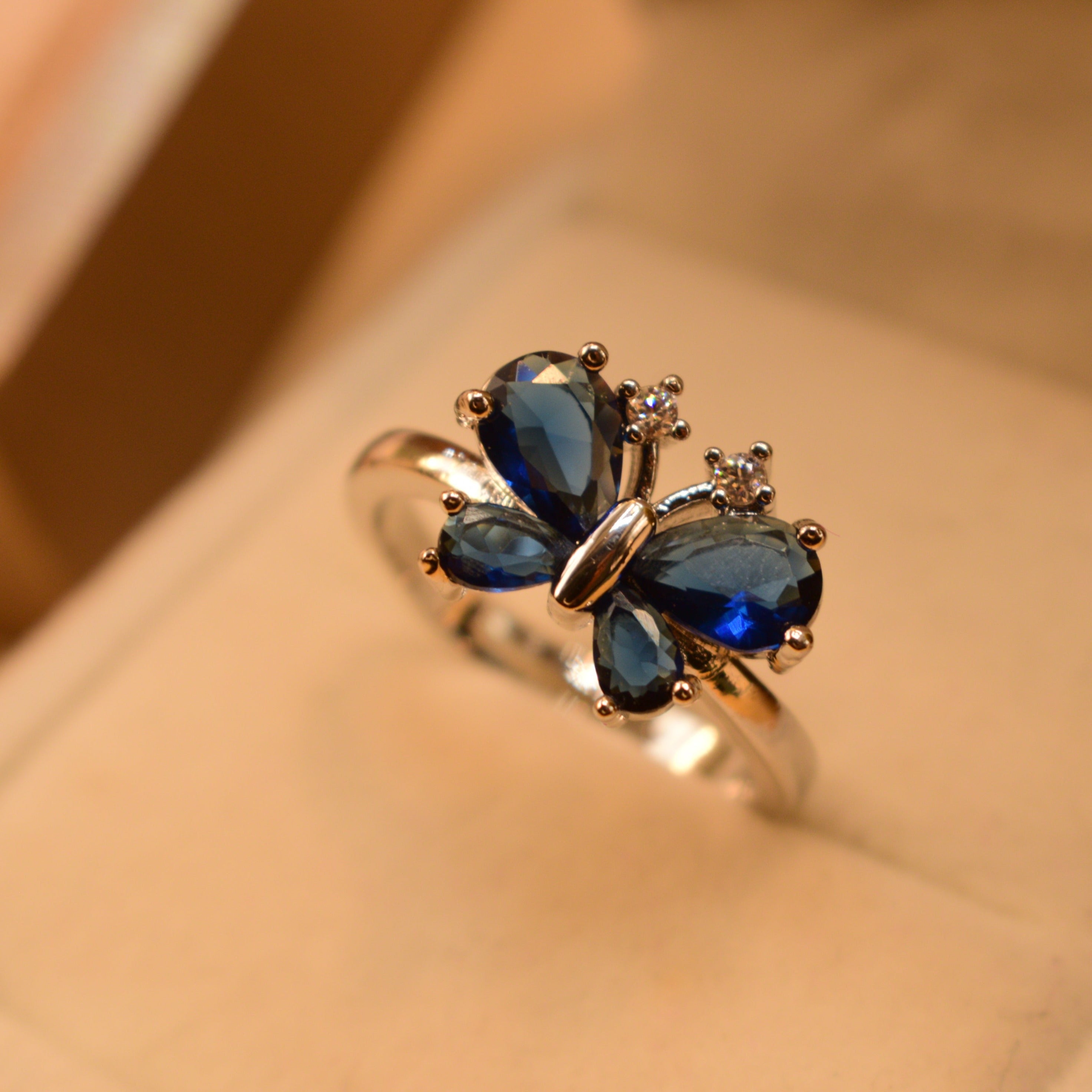 Stylish Butterfly Design Ring for Girls/Women