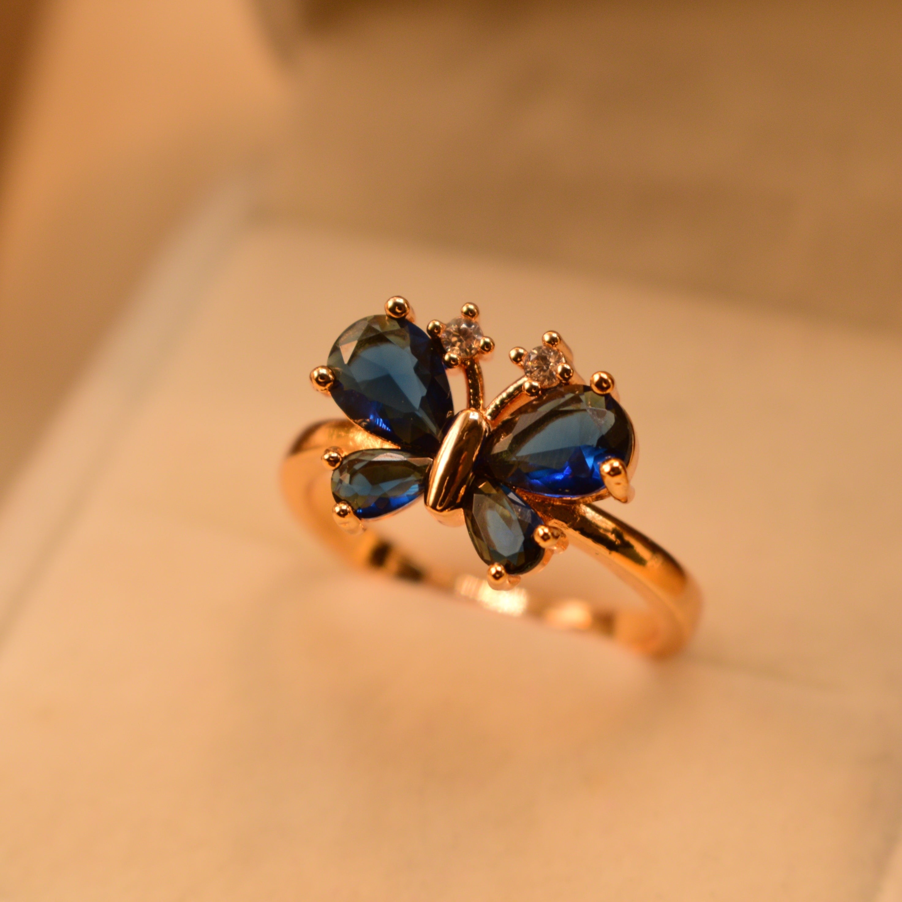 Stylish Butterfly Design Ring for Girls/Women