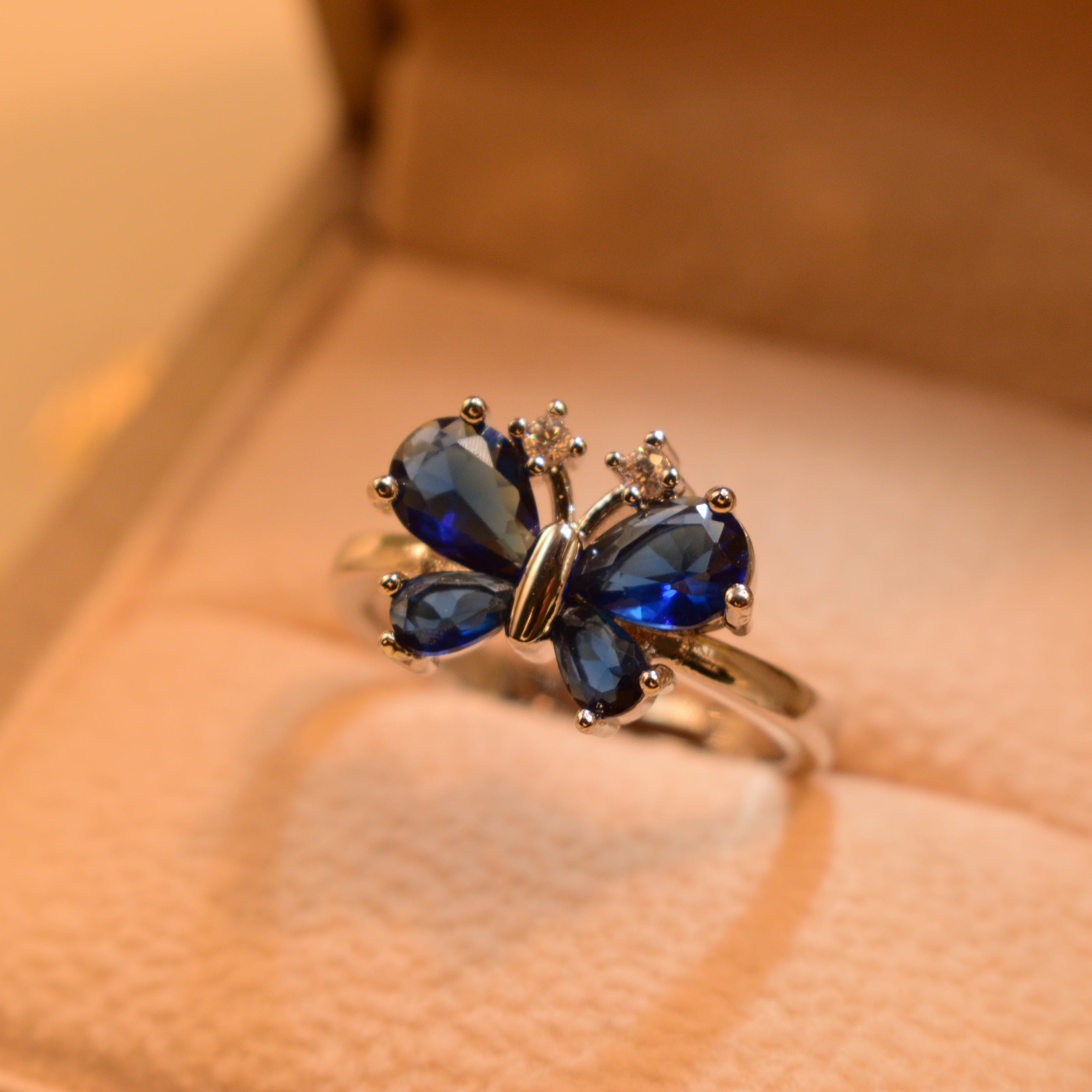 Stylish Butterfly Design Ring for Girls/Women