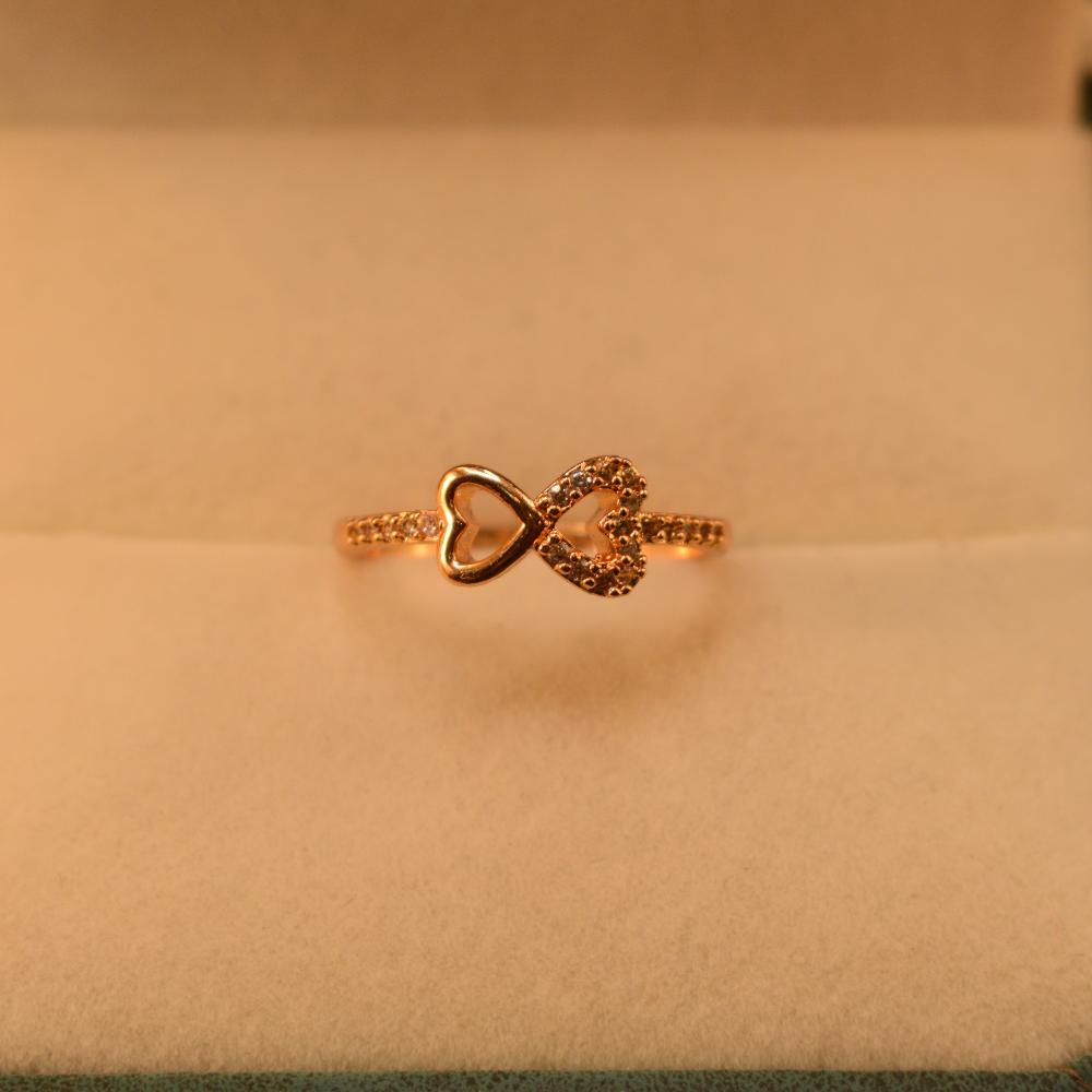 Gorgeous Fancy Design 24K Gold Plated Ring for Girls/Women