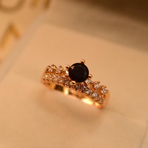 Unique Design Real Stones Ring For Girls/Women