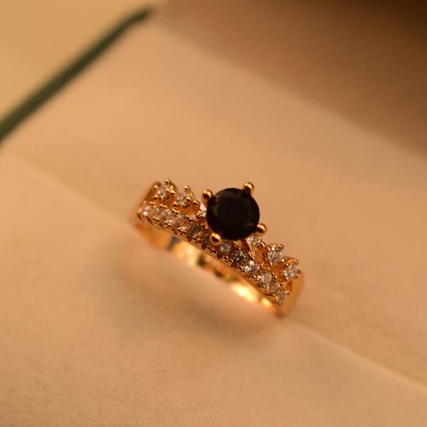 Unique Design Real Stones Ring For Girls/Women