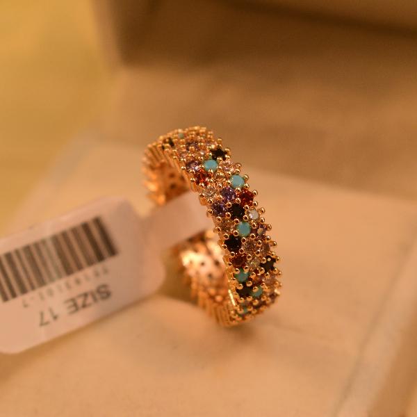 Gorgeous Unique Design Multi Stones Ring For Girls/Women