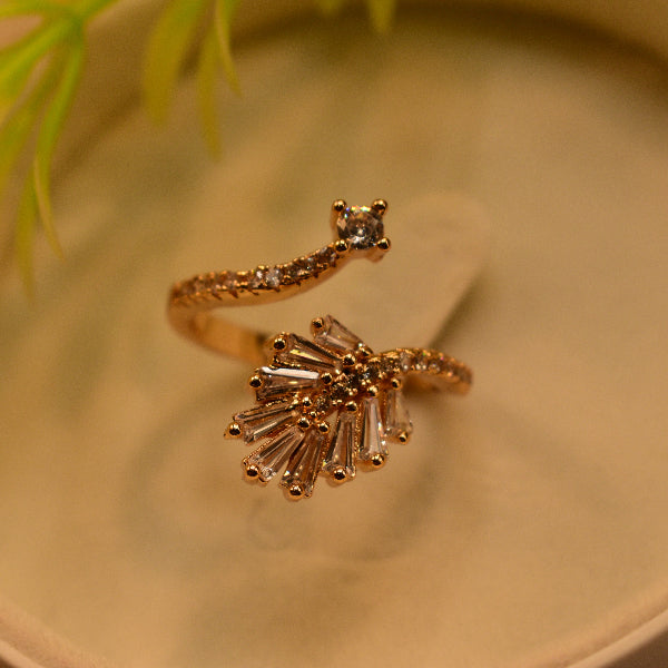 Elegant Design Crystal Stones Ring For Girls/Women