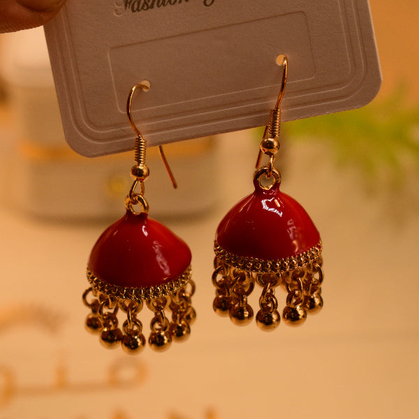 Gorgeous Unique Design Gold Plated Earrings For Girls/women