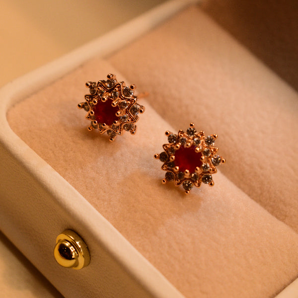 Fancy Unique Design Crystal Stones Earrings For Girls/women