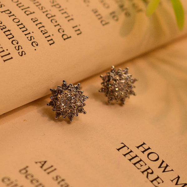Fancy Unique Design Crystal Stones Earrings For Girls/women