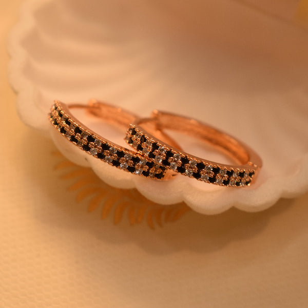 Glamorous Design Gold Plated Crystal Stones Earrings For Girls/women