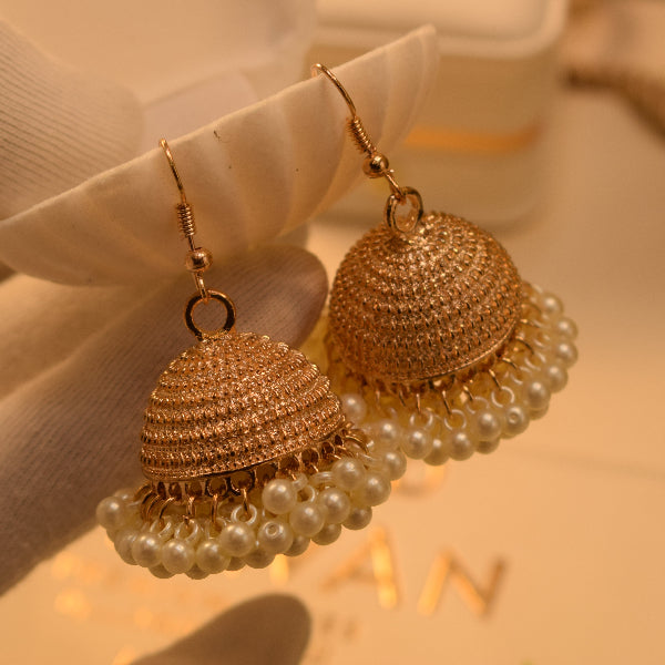 Stylish Unique Design Pearls Earrings For Girls/women