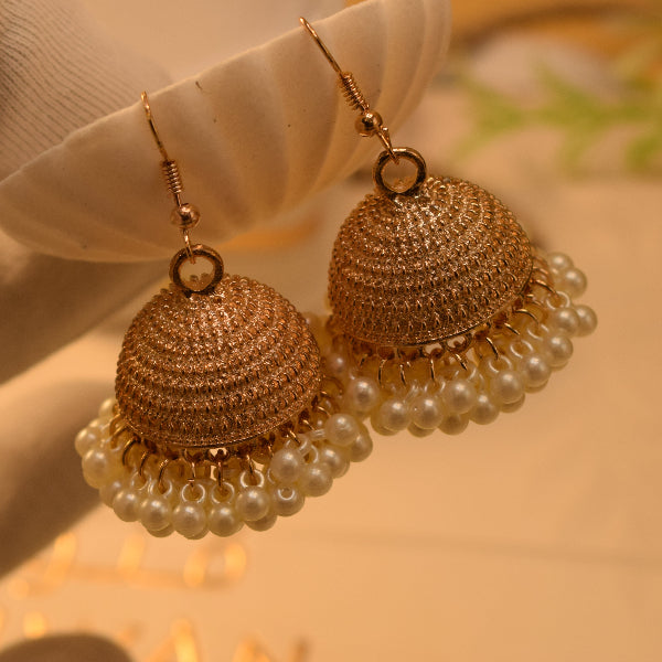 Stylish Unique Design Pearls Earrings For Girls/women