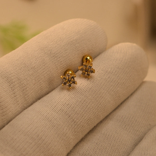 Beautiful Unique Design Gold Plated Crystal Stones Tops For Girls/women