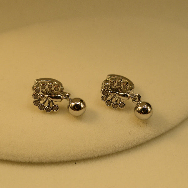 Glamorous Unique Design Crystal Stones Earrings for Kids