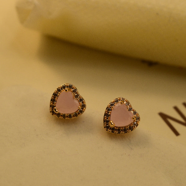 Beautiful Unique Design Gold Plated Crystal Stones Earrings For Girls/women