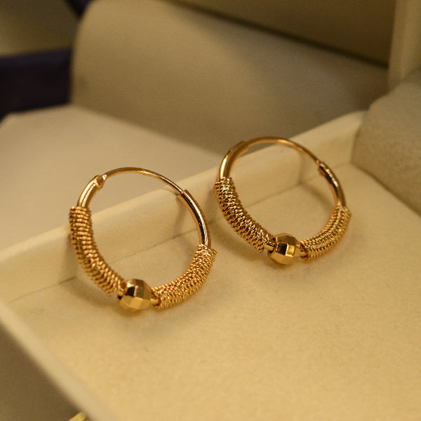 Luxury Unique Design Gold Plated Earrings For Girls/women