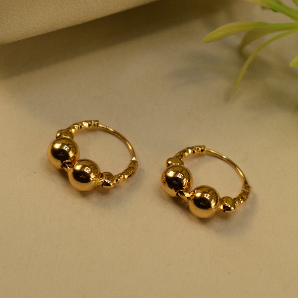 Glamorous Unique Design Gold Plated Earrings For Girls/women