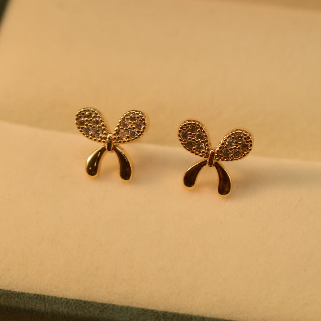 Fancy Unique Design Golden Crystal Earrings For Girls/Women