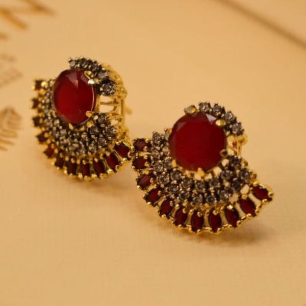 Stylish Design Real Stones Earrings For Girls/women
