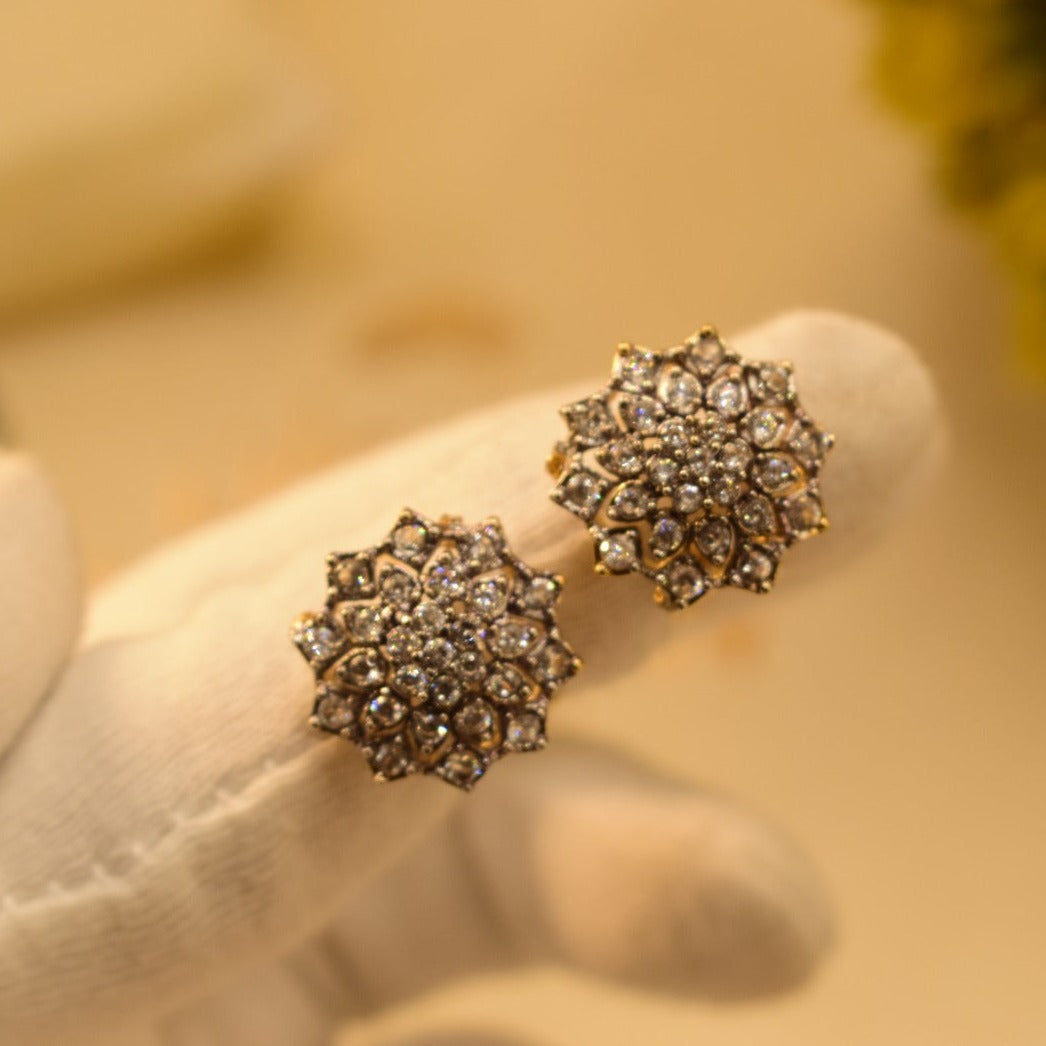 Elegant Design Real Zircon Stone Jarao Earrings For Girls/women.