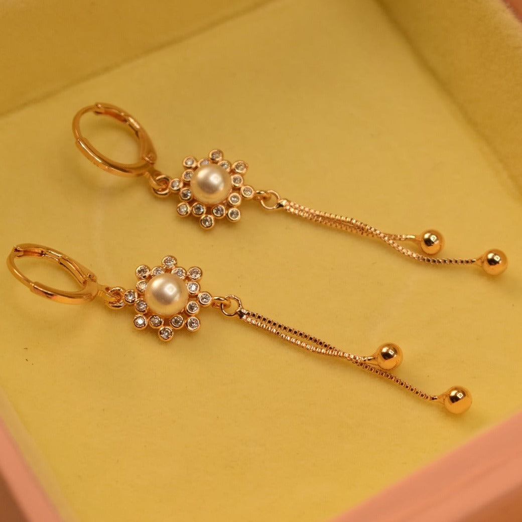 Elegant Design Real Stone Earrings For Girls/women.