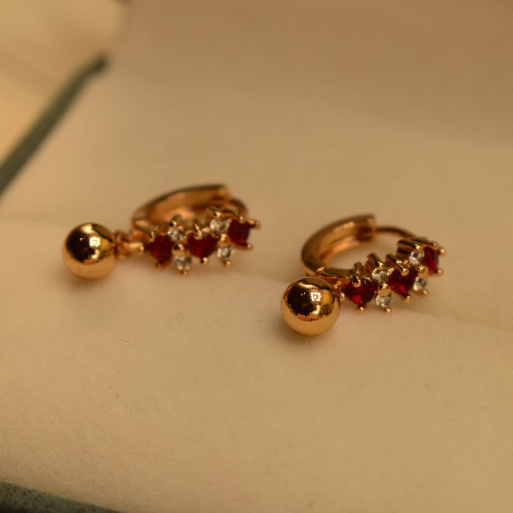 Elegant Design Real Stone Earrings For Girls/women.