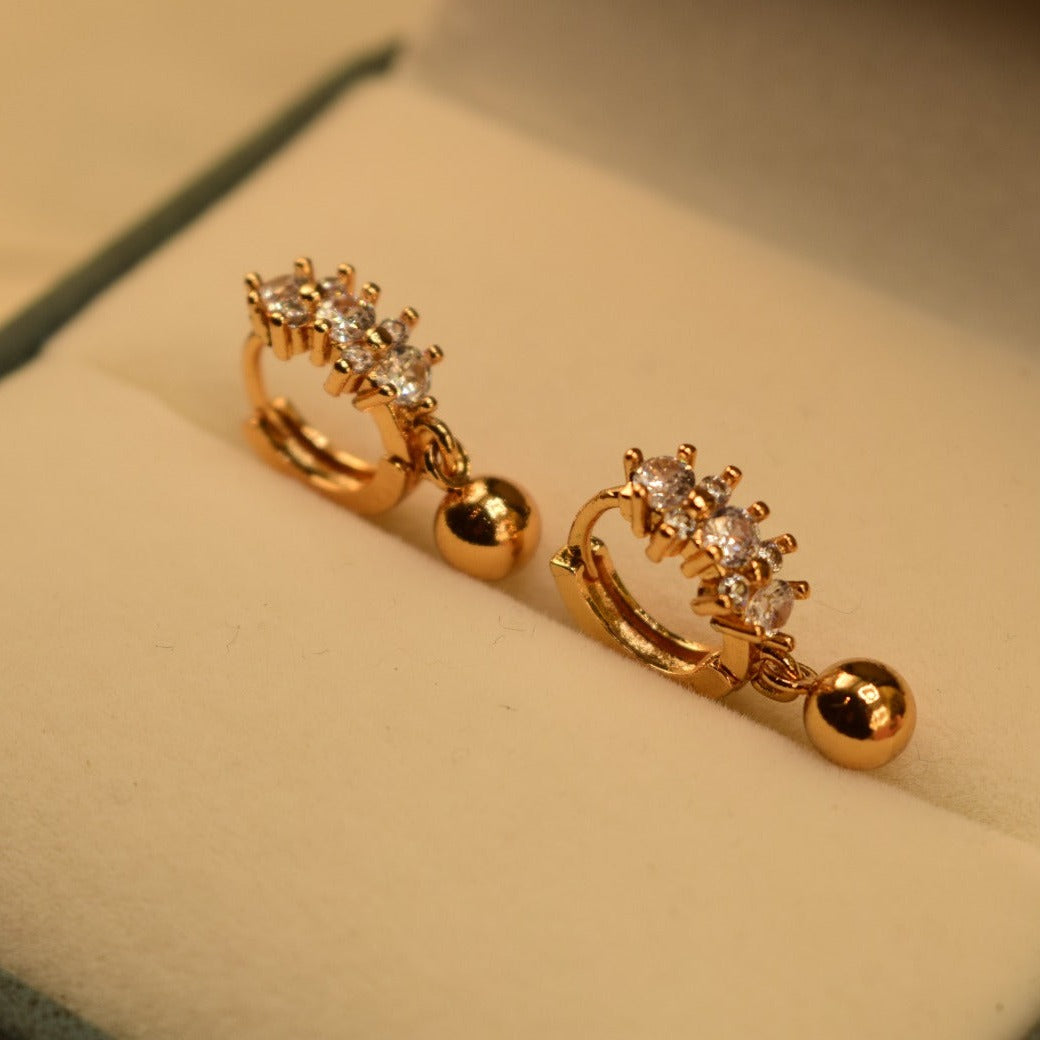 Elegant Design Real Stone Earrings For Girls/women.