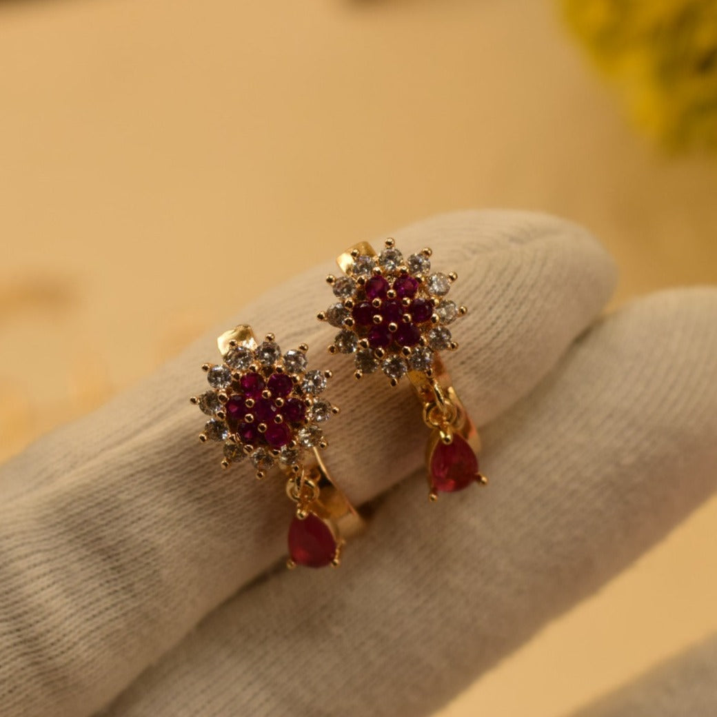 Elegant Design Real Stone Earrings For Girls/women.