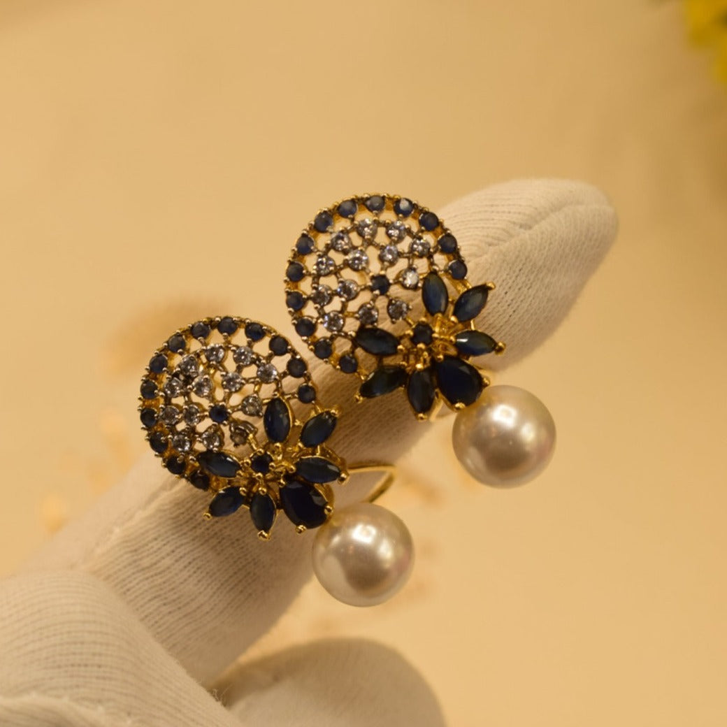 Elegant Design Gold Plated Earrings For Girls/women