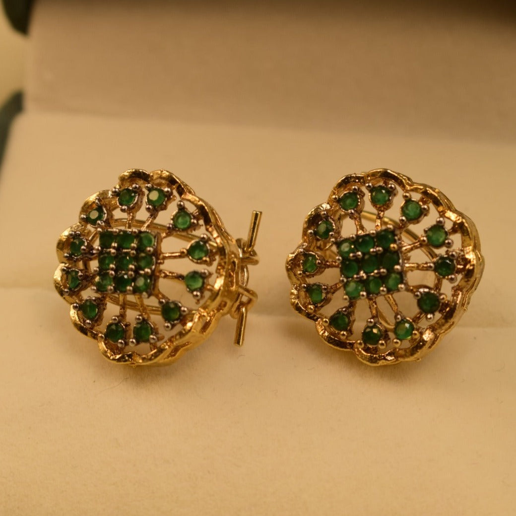 Elegant Design Gold Plated Earrings For Girls/women