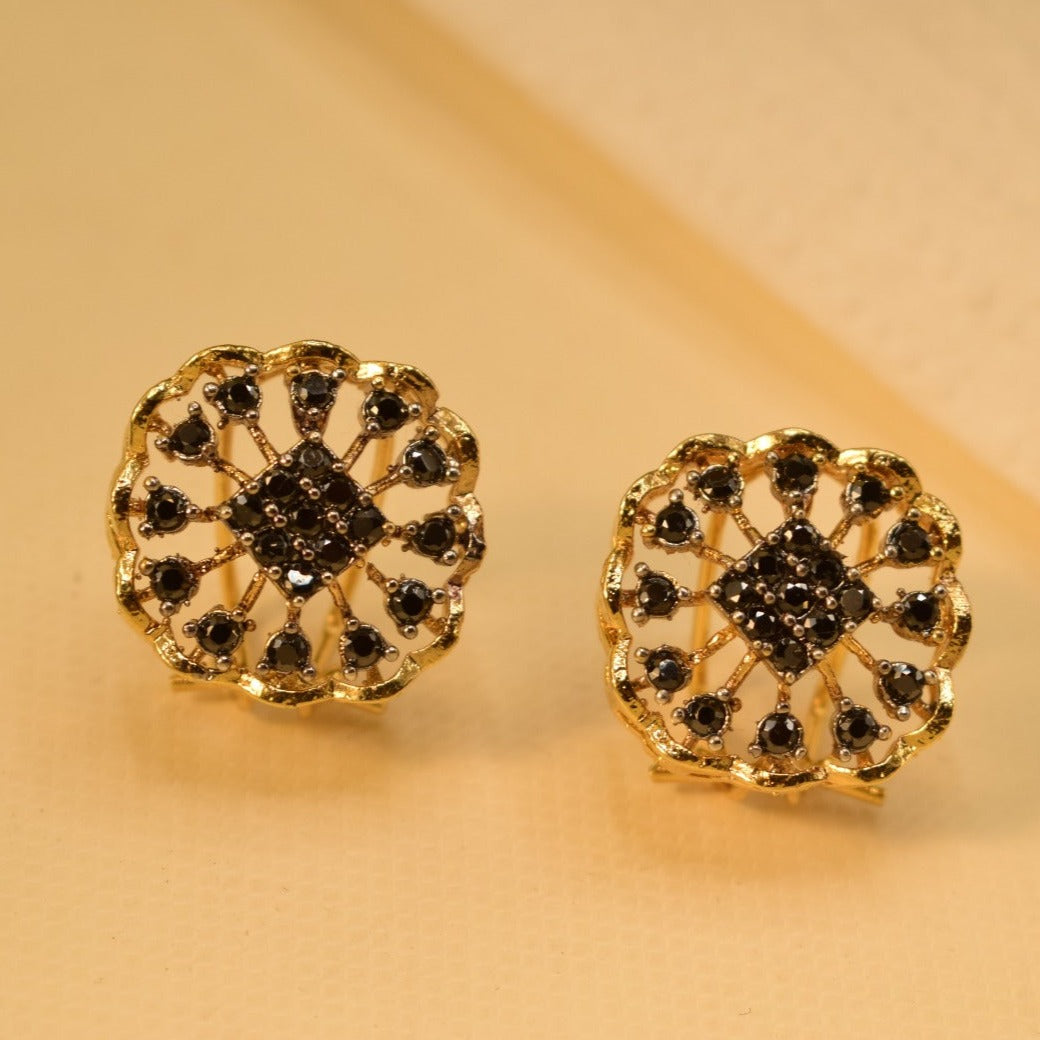 Elegant Design Gold Plated Earrings For Girls/women