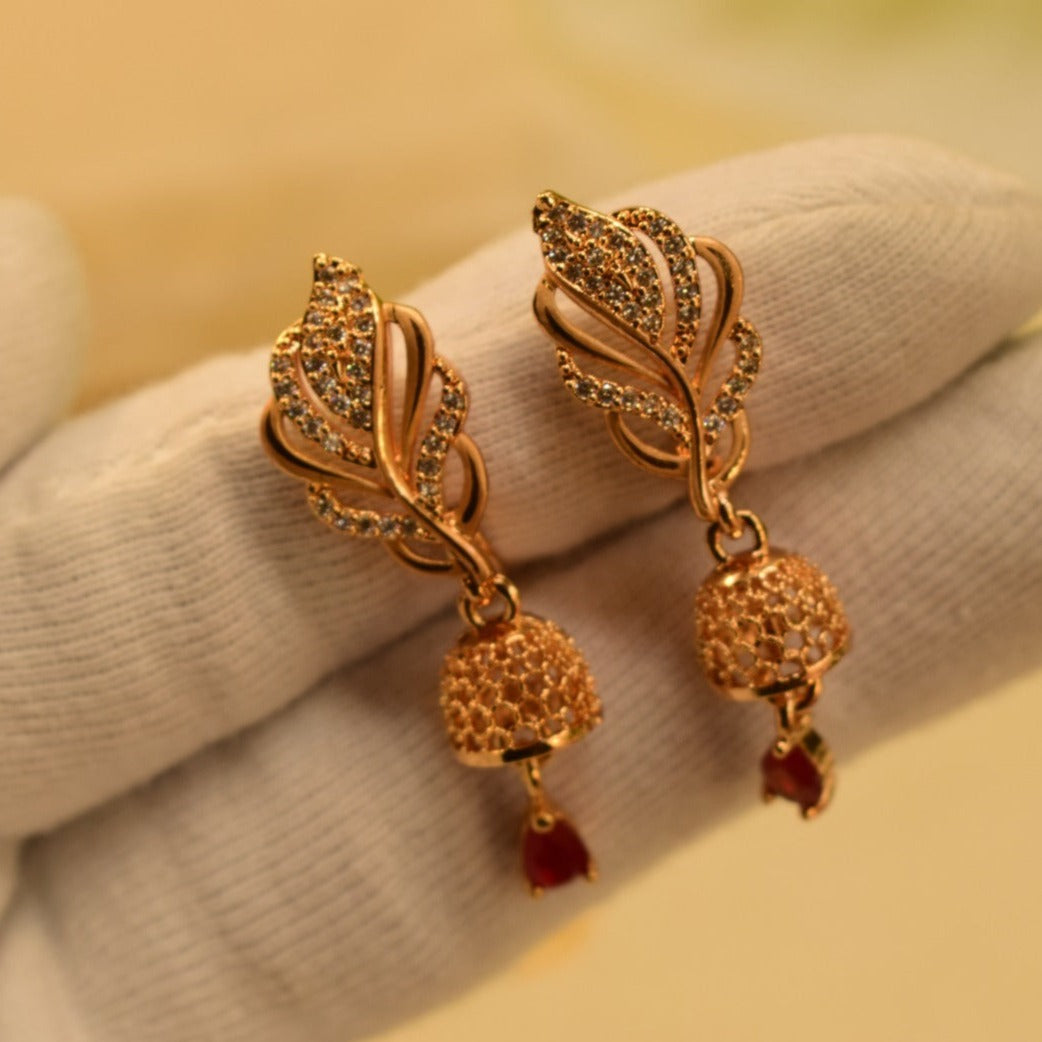 Elegant Design Real Stone Earrings For Girls/women.