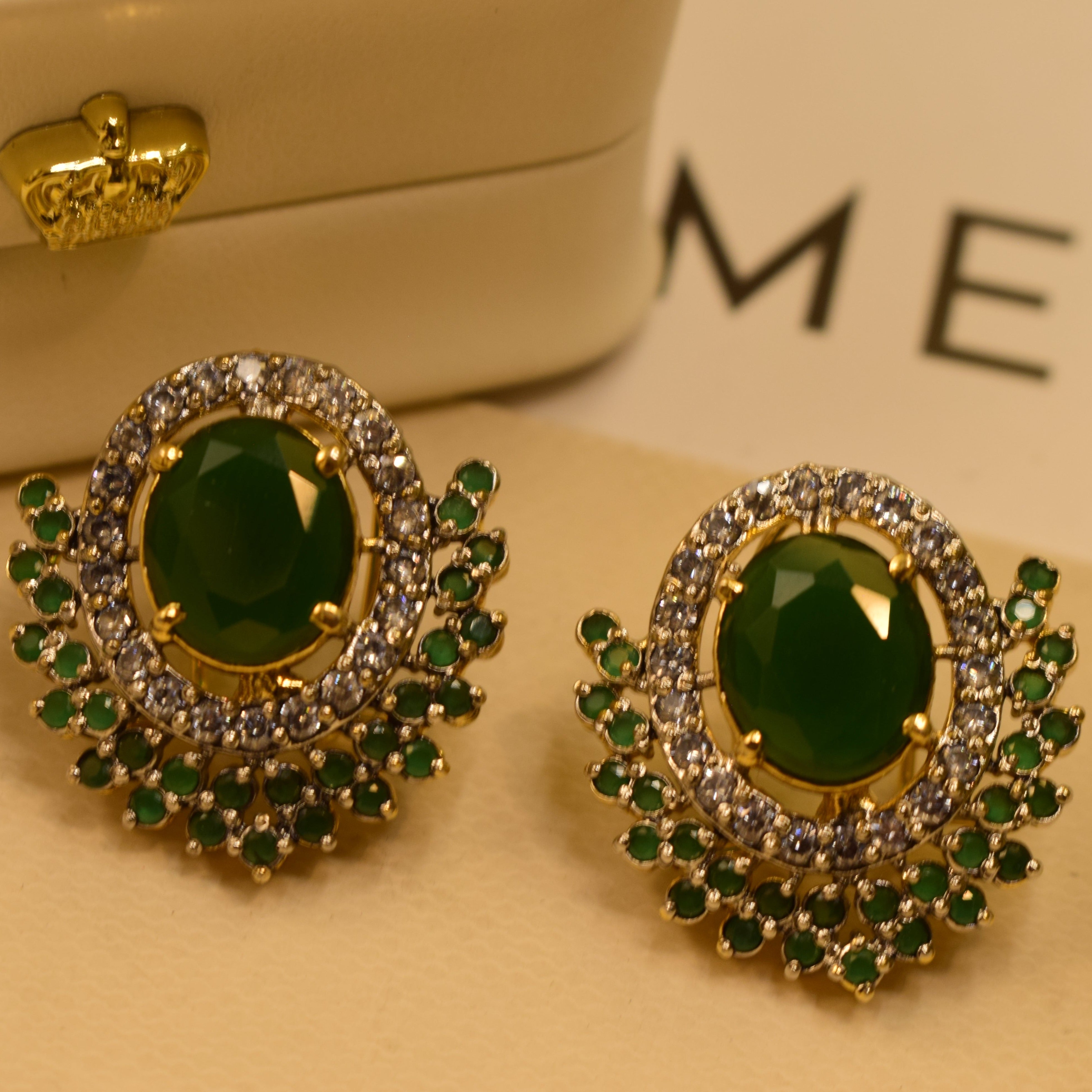 Elegant Real Stones Earrings For Girls/women