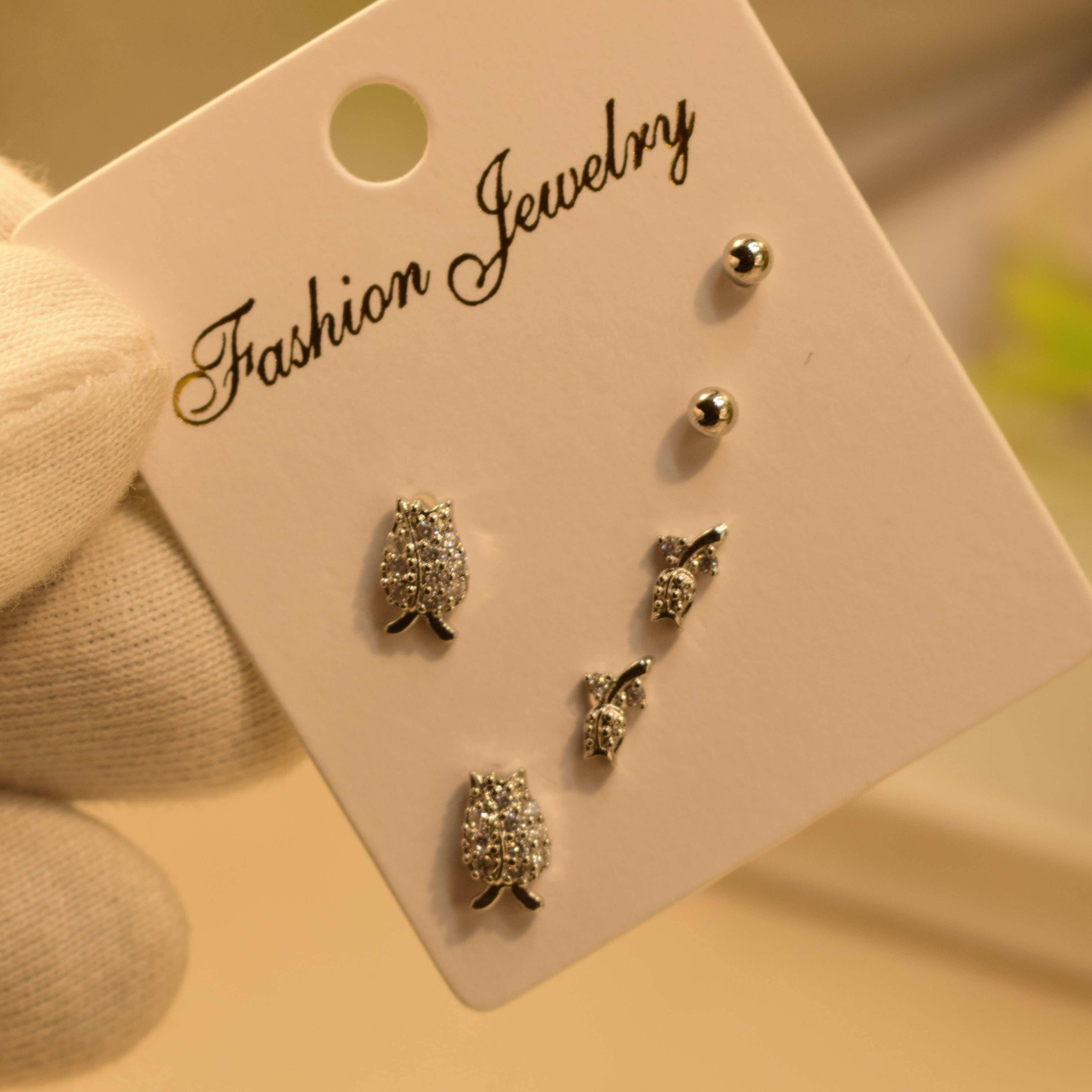 Full Ear Earrings Set For Girls/women