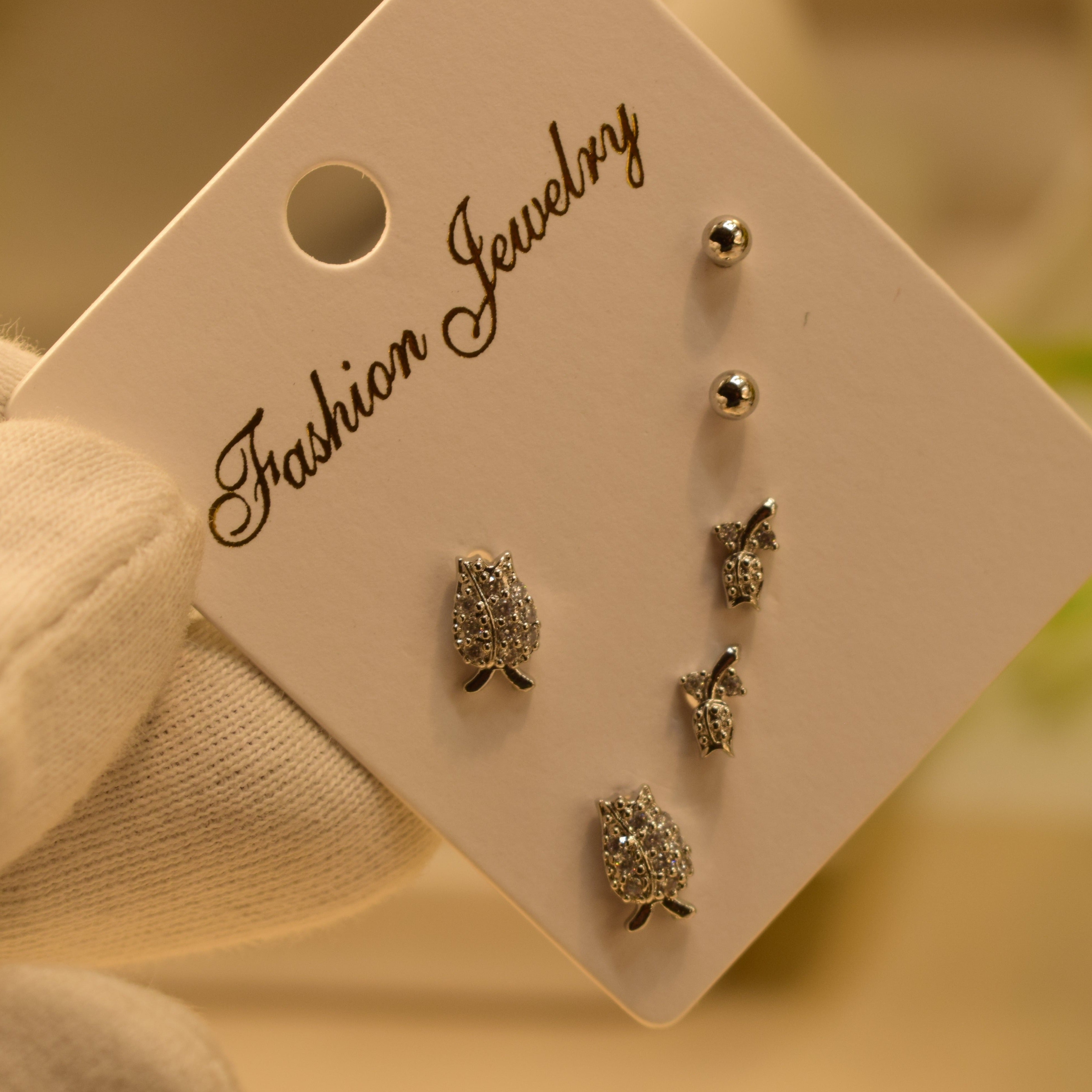 Full Ear Earrings Set For Girls/women