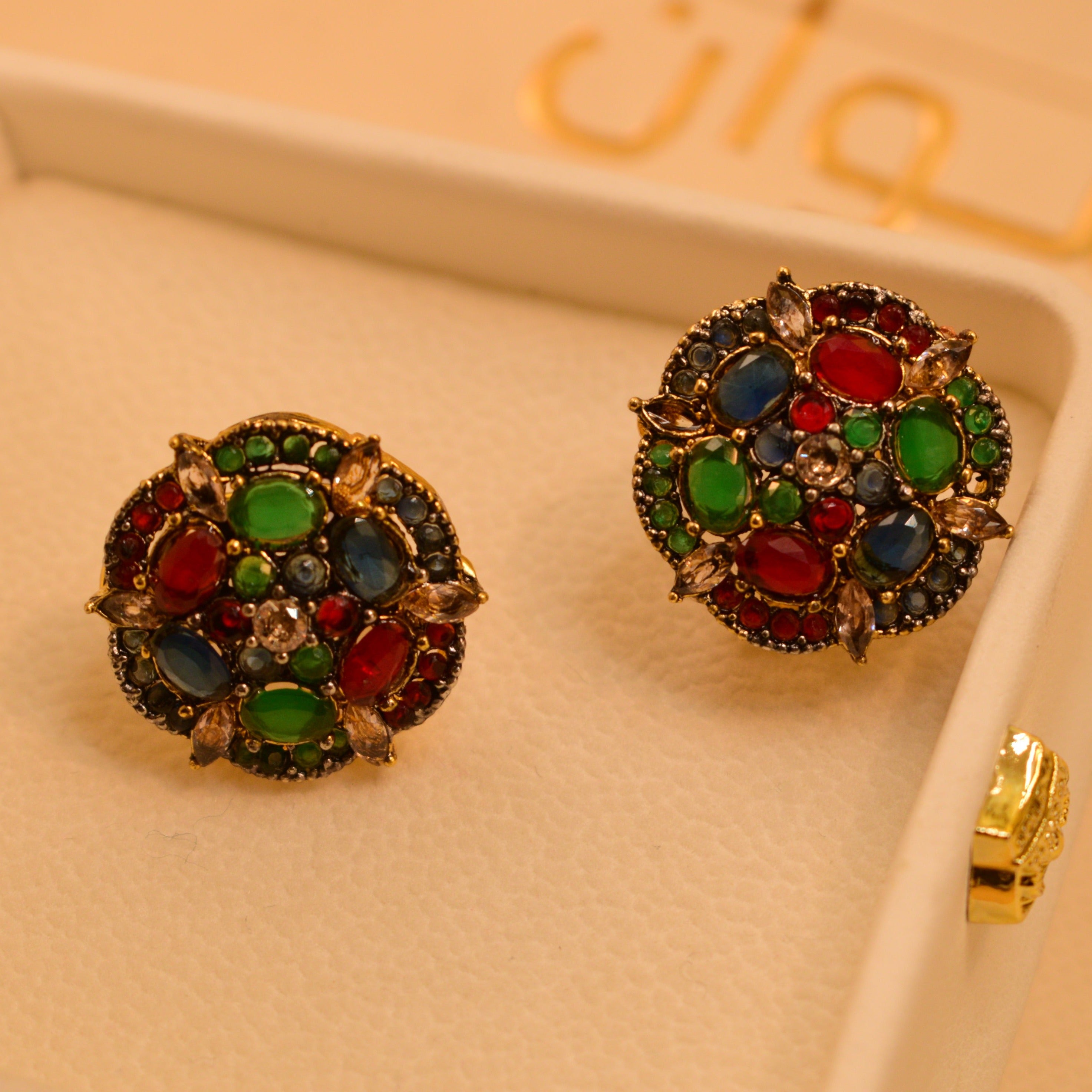 Sophisticated Gold Plated Earrings For Girls/women