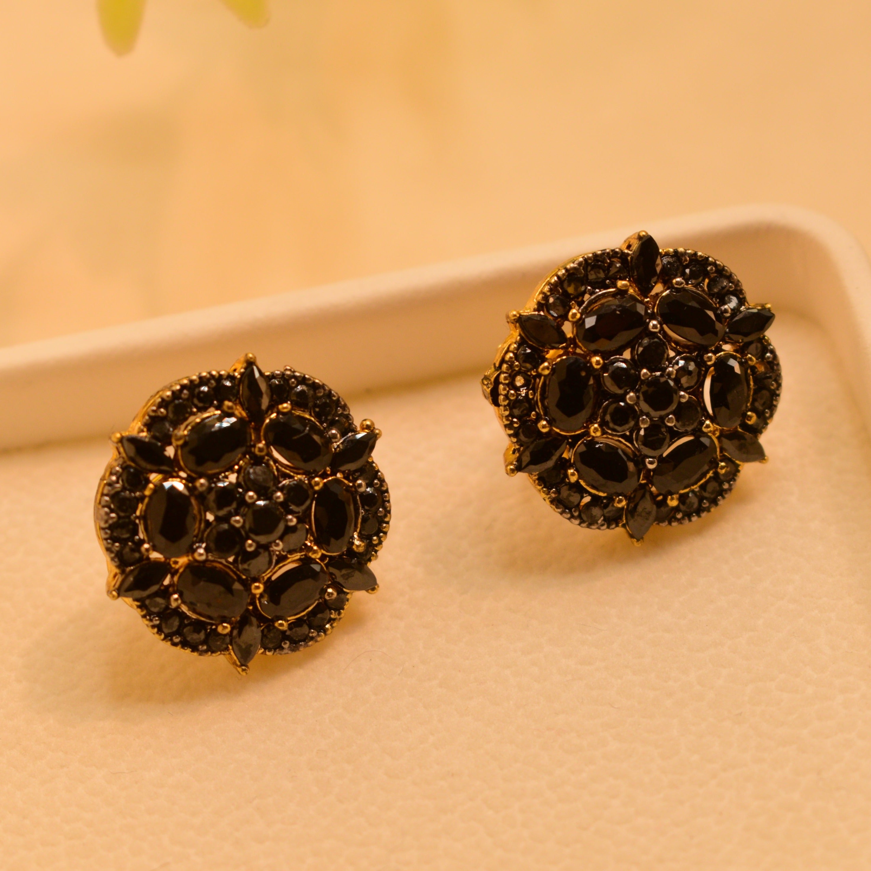 Sophisticated Gold Plated Earrings For Girls/women