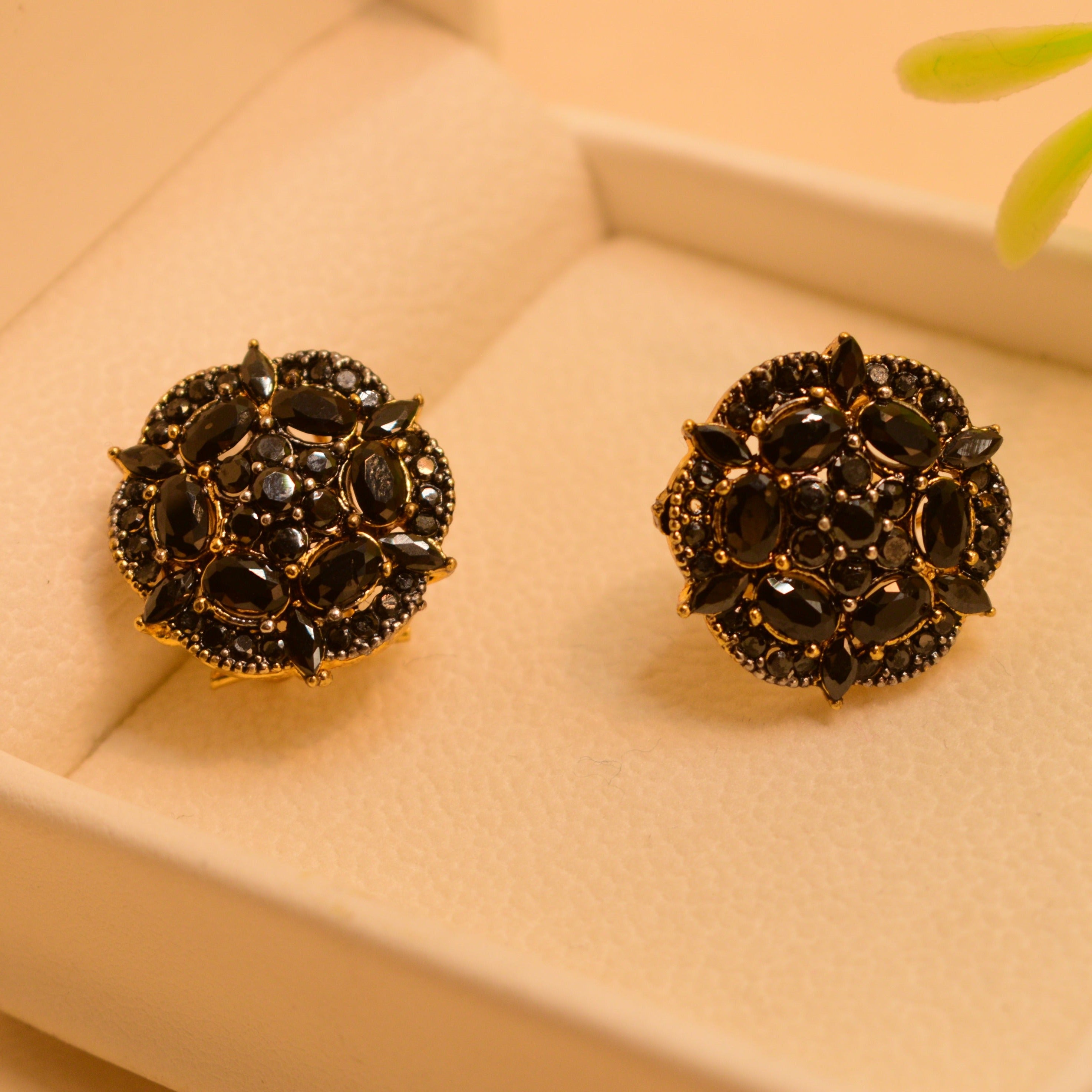 Sophisticated Gold Plated Earrings For Girls/women