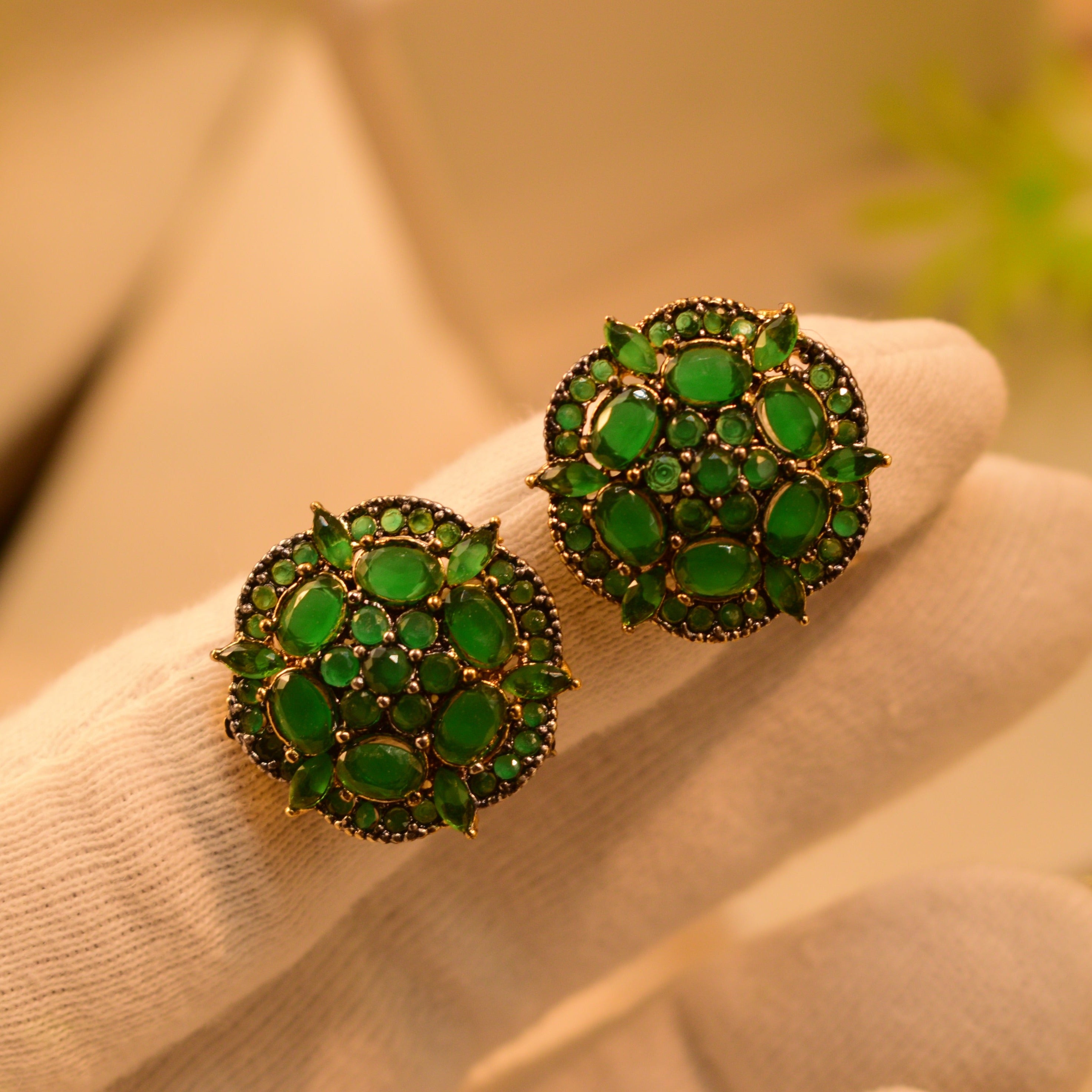 Sophisticated Gold Plated Earrings For Girls/women