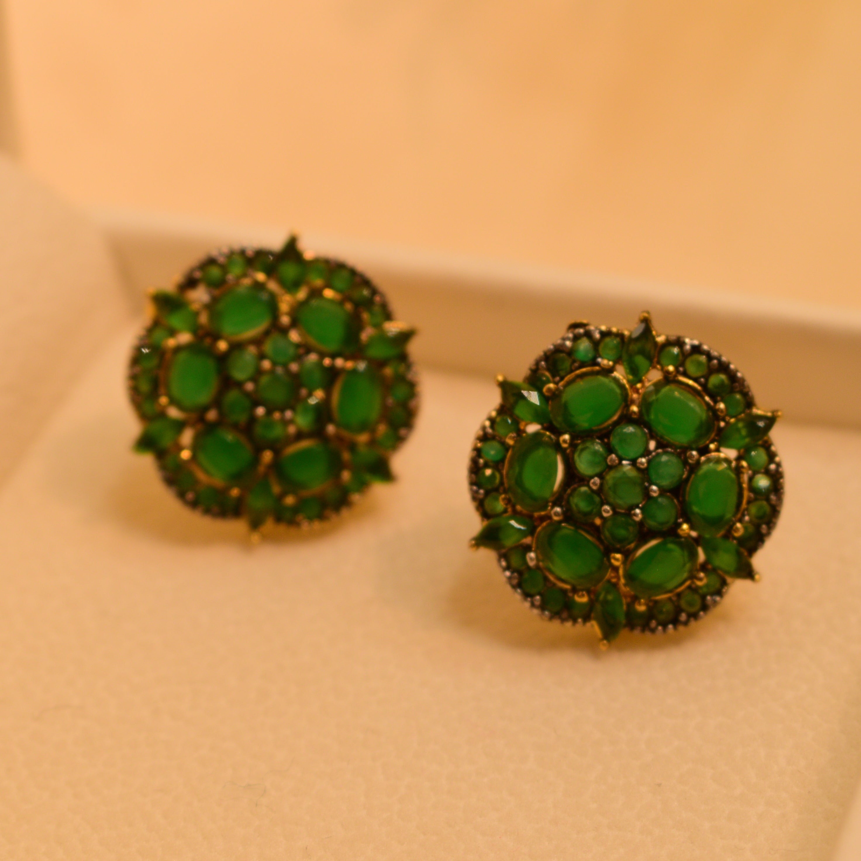 Sophisticated Gold Plated Earrings For Girls/women