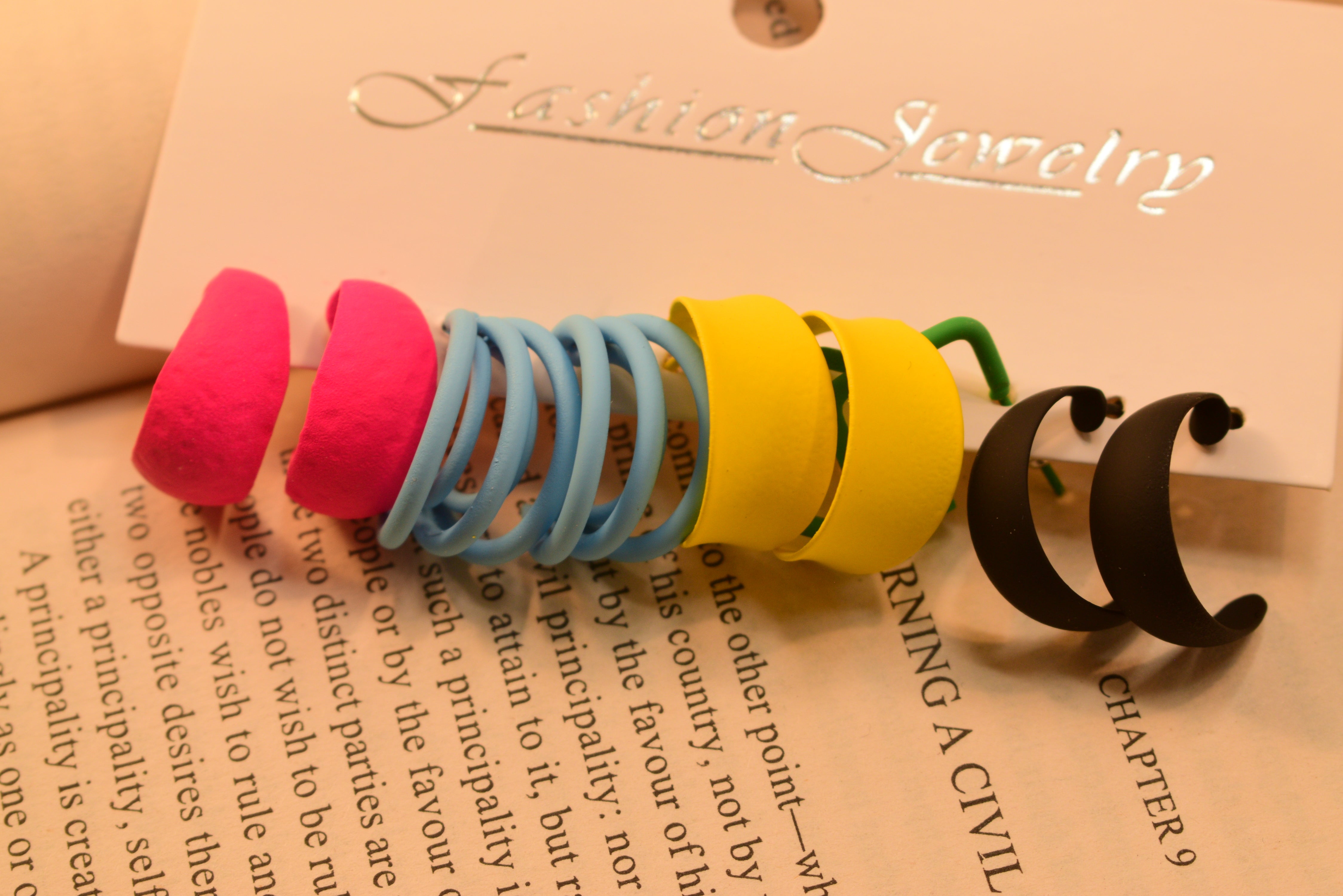 Luxury Beautiful Design 5 Pair Earrings Set For Girls/women