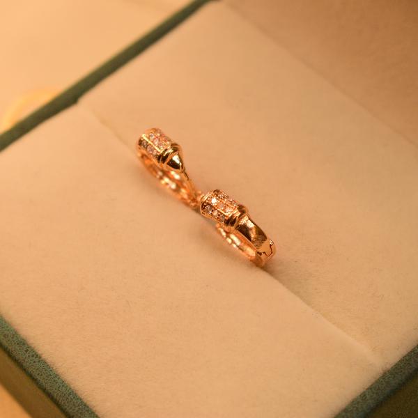 Beautiful Unique Design Gold Plated Earrings For Girls/women