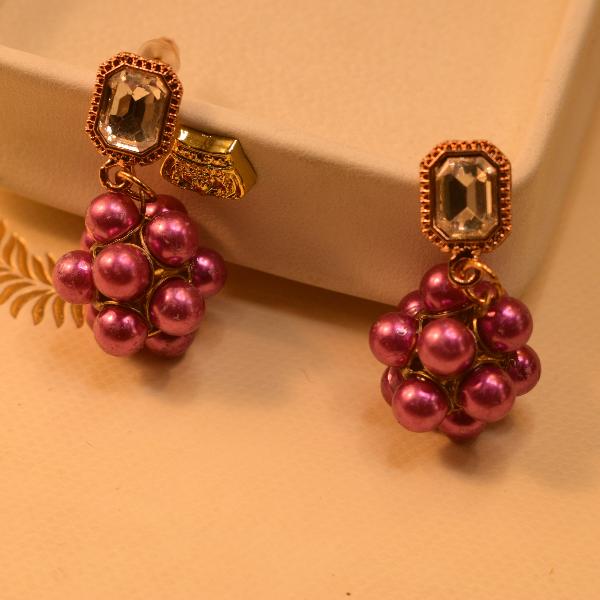 Gorgeous Luxury Design Real Stone Earrings For Girls/women