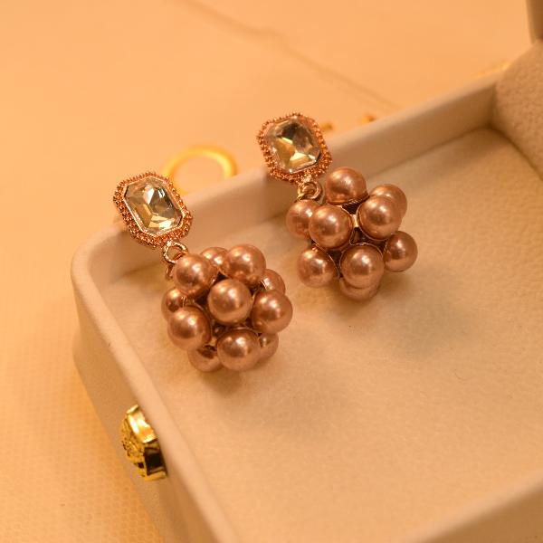 Gorgeous Luxury Design Real Stone Earrings For Girls/women