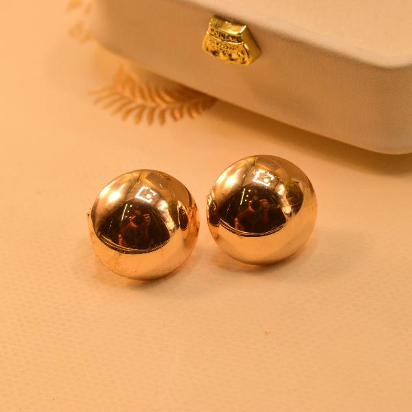 Elegant Glamorous Design Golden Earrings For Girls/women