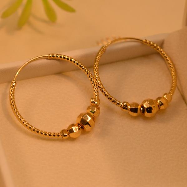 Beautiful Unique Design Gold Plated Earrings for Girls/Women